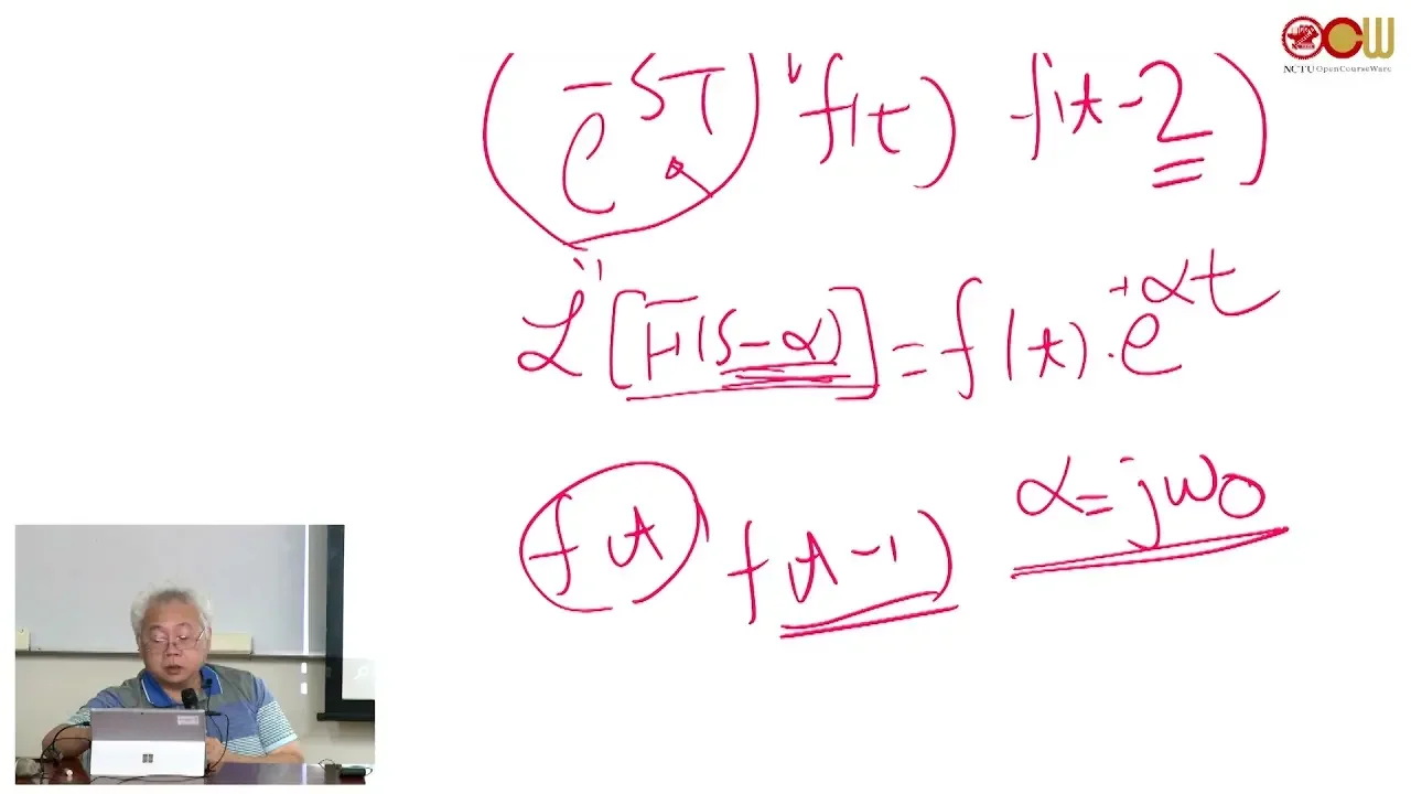 自動控制系統 - Ch2 數學基礎 Mathematical Foundation (3/5)
