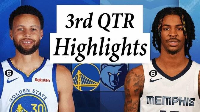 Memphis Grizzlies vs. Golden State Warriors Full Highlights 3rd QTR | Jan 25 | 2022-2023 NBA Season
