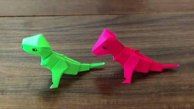 How To Make An Easy Origami Dinosaur how-to-make-an-easy-origami-dinosaur