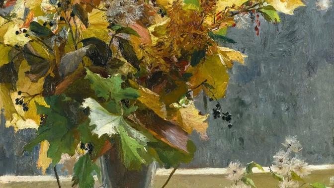 Fall Colors | Vintage Paintings of Fall Foliage | Art Screensaver For Your TV