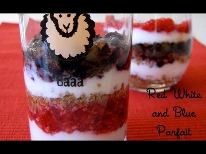 Red, White & Blue Parfait - 4th of July Potluck - Weelicious