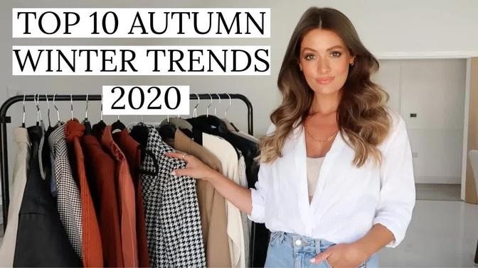 10 AUTUMN WINTER TRENDS 2020 | TOP TEN WEARABLE FASHION TRENDS & HOW TO STYLE THEM

