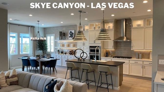 New Homes For Sale Las Vegas | Skye Canyon | Montrose by Toll Brothers | Braga Tour | 556k+ 2,031sf+