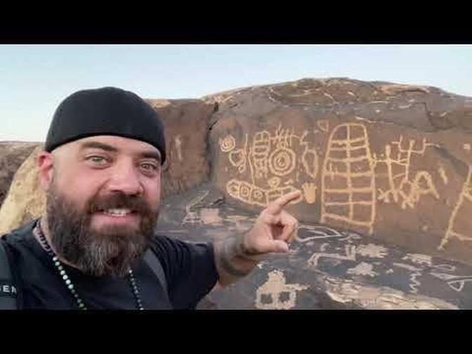 Secret Abandoned Petroglyphs | Ancient Haunted Skinwalker Ridge ...