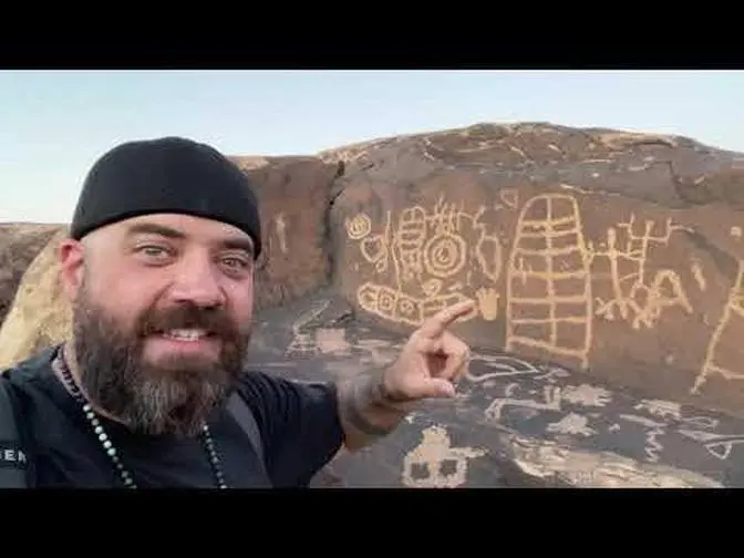 Secret Abandoned Petroglyphs | Ancient Haunted Skinwalker Ridge!