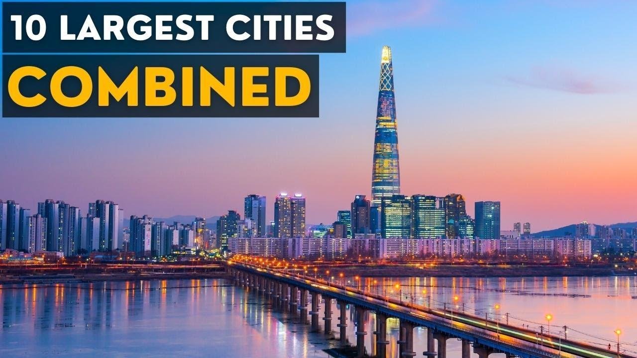 What If The 10 Largest Cities (By Urban Population) Merged Together?