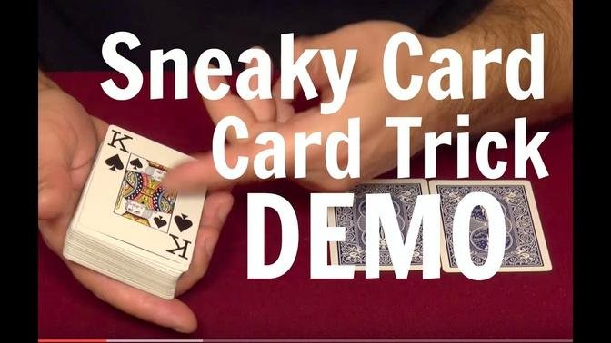 Sneaky Card Card Trick - Card Tricks