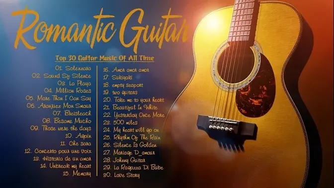 TOP BEST GUITAR MUSIC without lyrics - The most Romantic Bolero Songs without lyrics