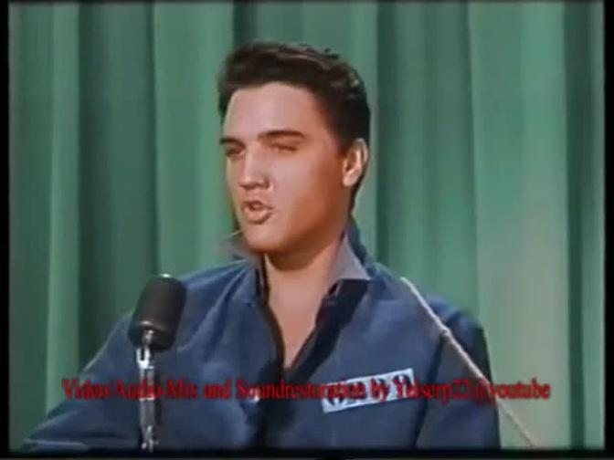 Elvis Presley - I Want To Be Free (COLOR and ORIGINAL Binaural 2-Track-Stereo) - Jailhouse Rock