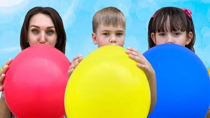 Balloon Song | Hello Dana Kids Songs
