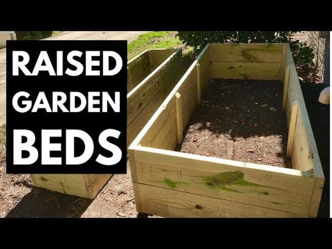 Build Raised Garden Beds (19” Deep!)
