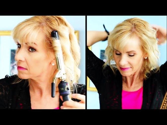 How to Curl Fine Hair Tutorial & Tips for Mature Women
