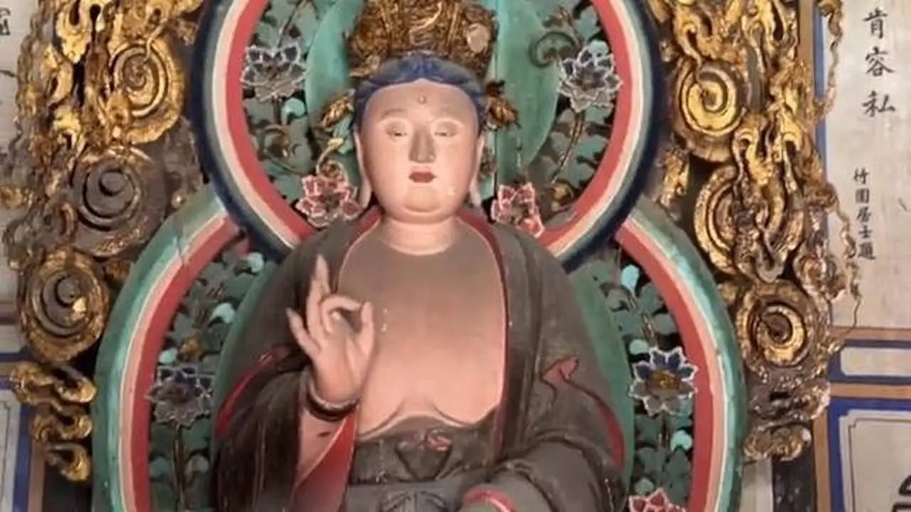The Zhen Guo Temple in Pingyao, Shanxi, China.