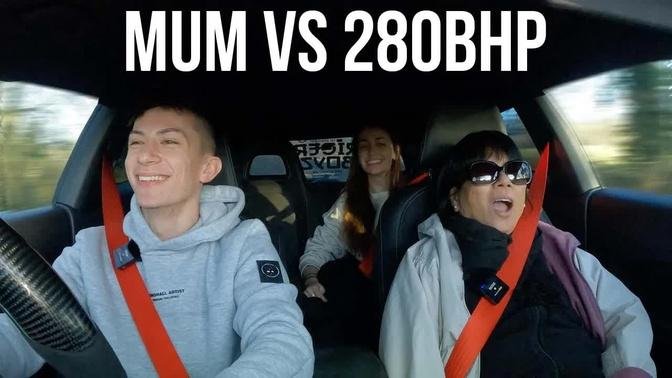 SCARING MY MUM IN MY 300BHP VW SCIROCCO! 🛺💨😨