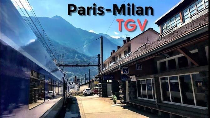 PARIS to MILAN by train_ Spectacular TGV through the Alps. | Videos ...