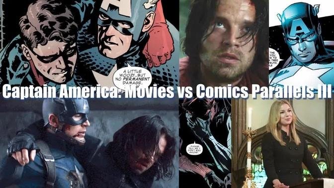 Captain America: Movies vs Comics Parallels III
