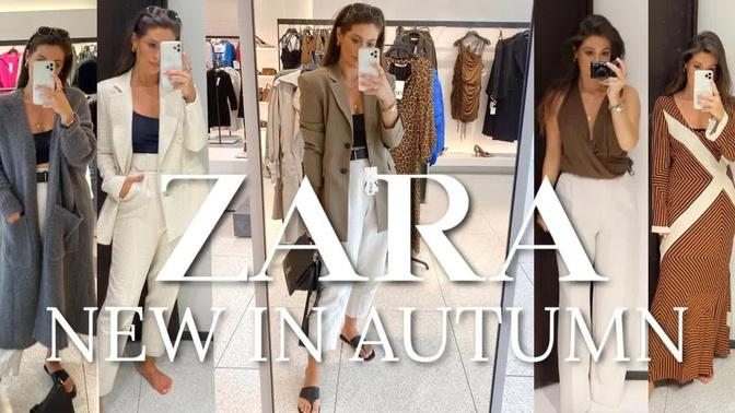 NEW IN ZARA | COME SHOPPING WITH ME | AUTUMN FALL HAUL