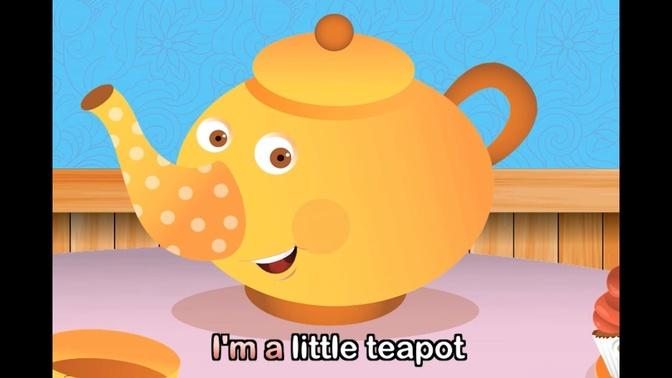 I'm A Little Teapot (with lyrics) - Nursery Rhymes by EFlashApps