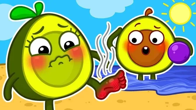 Hot and Cold on the Beach 🏖️ || Learn Opposites || Funny Stories For Kids  by Pit & Penny