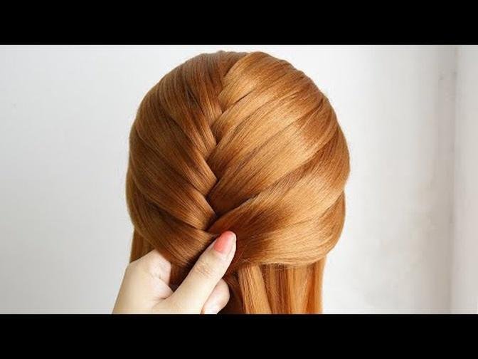How to make Khajuri braid hairstyle properly step by step fishtail braid   YouTube