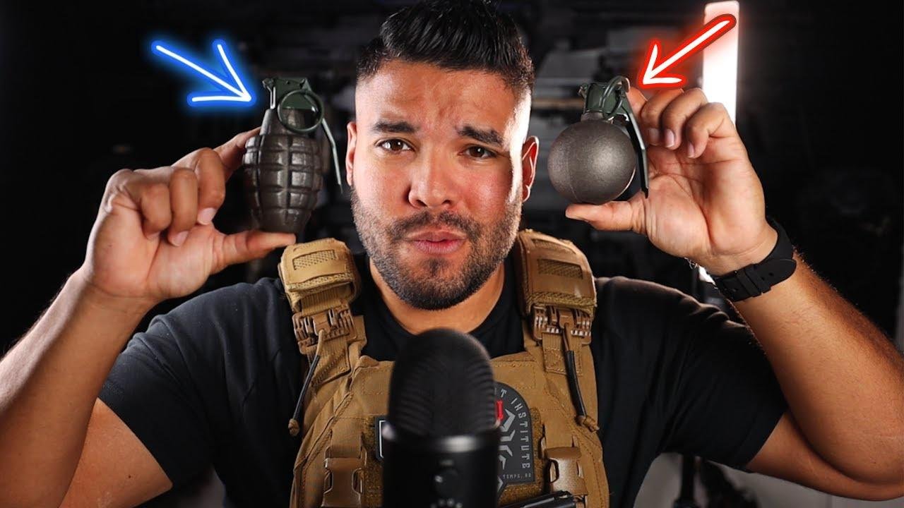 ASMR Grenades! Risked My Life So You Relax And Sleep Peacefully!