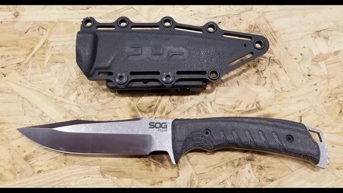 Review Of The SOG Pillar (Fixed Blade) Knife