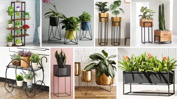 Metal Planter Stand Ideas For Indoor And Outdoor Plants