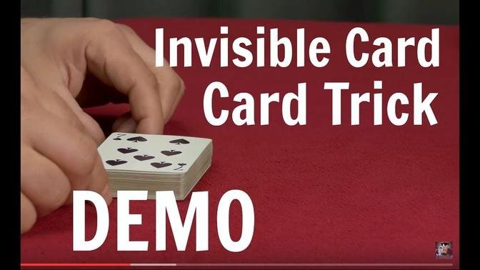 Invisible Card Card Trick - Card Tricks