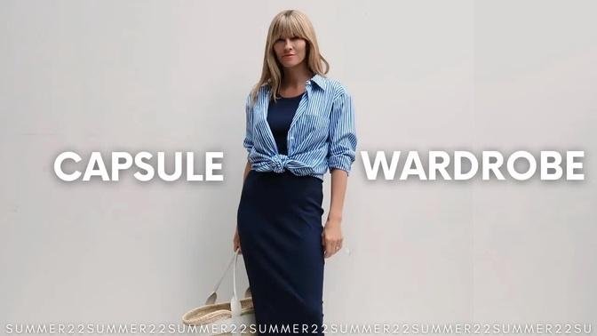 SUMMER CAPSULE WARDROBE | My closet essentials and outfit ideas (2022)