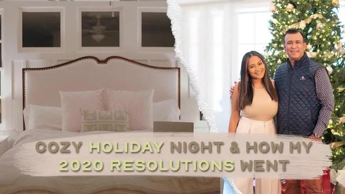 Holiday Photos, Reflecting on my 2020 Resolutions, & Cozy Holiday Night | Vlogmas Day 23
