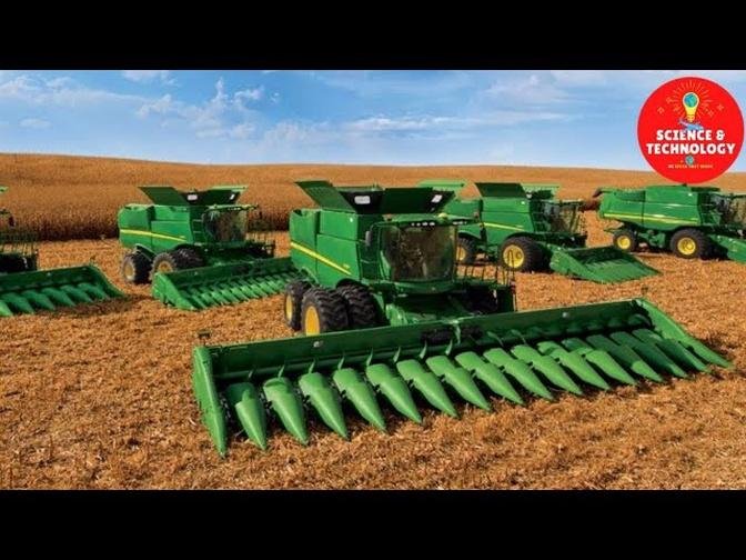 AMAZING BIGGEST AND FASTEST MODERN AGRICULTURE MACHINES-HIGH-TECH HARVESTING MACHINES-TOP HARVESTER