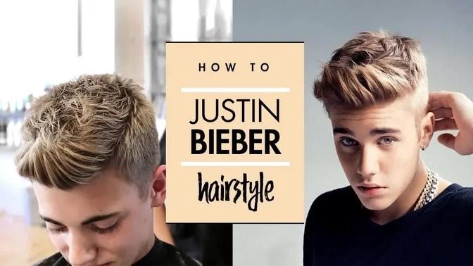 Justin Bieber Hairstyle  - Hair Tutorial - By Vilain Gold Digger