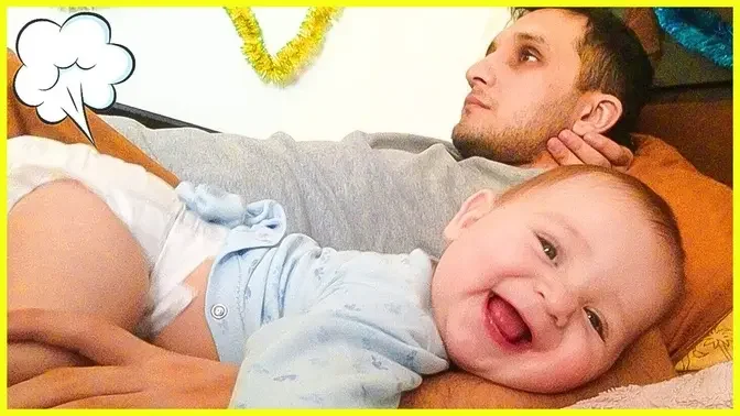 TOP Funniest Baby Playing With Dad Moments || 5-Minute Fails