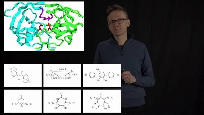Lecture 12, concept 29: Lead optimization for the HIV-1 protease inhibitor