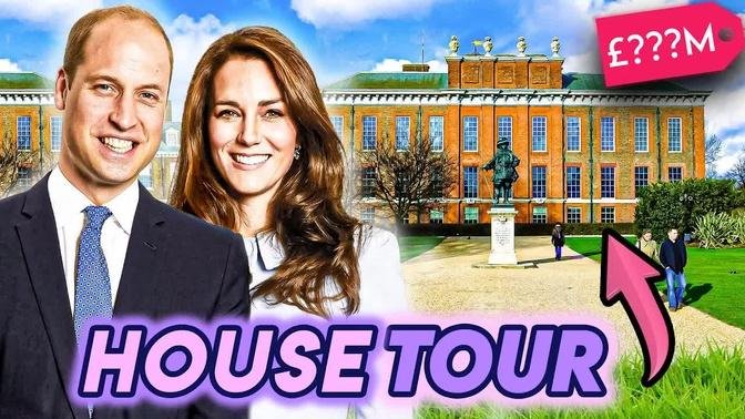 Prince William and Kate Middleton | House Tour | Inside Kensington Palace & More