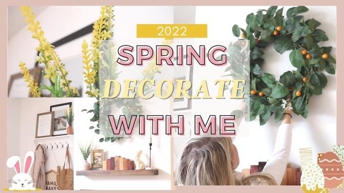NEW_ 🌼 SPRING DECOR 2022 🌼 _ Spring Decorate With Me _ Spring Decorating Ideas