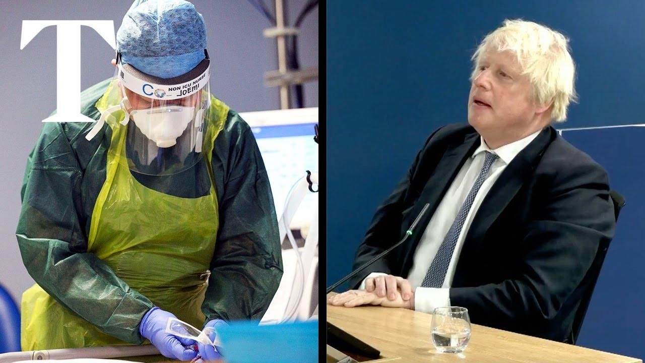 Boris Johnson emotional as he recalls time in intensive care for Covid