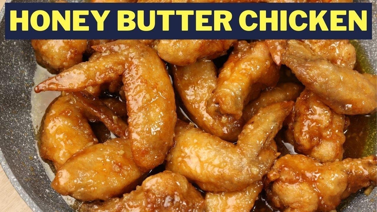Honey Garlic Butter Chicken Wings