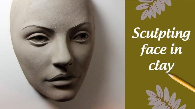 Sculpting Face In Clay". Sculpting Demo | Videos | Classical Sculpture ...