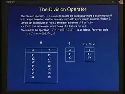 Lecture - 4 Relational Model