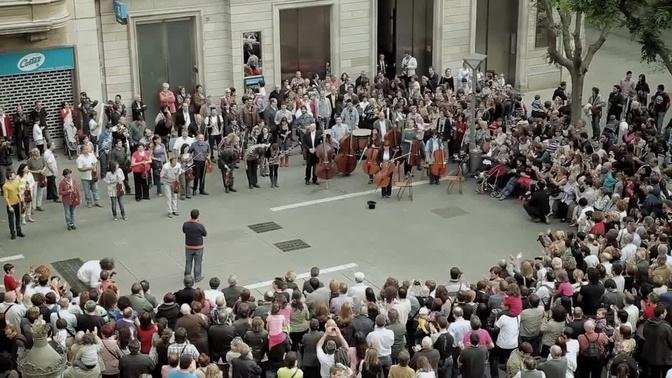 Flash Mob - Ode to Joy 《欢乐颂》贝多芬第九交响乐选段   #古典音乐