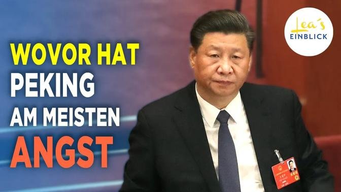 Diese Rede verrät die tiefsten Ängste der Führung in Peking