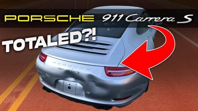 REBUILDING A WRECKED 991 PORSCHE CARRERA CAN’T BELIEVE INSURANCE COMPANY TOTALED IT!