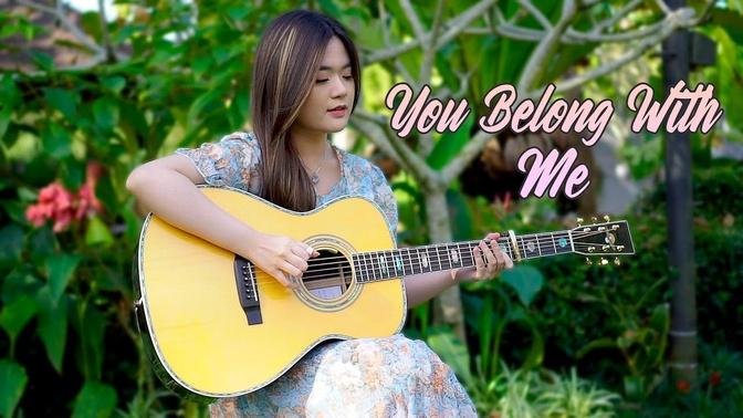 (Taylor Swift) You Belong With Me - Fingerstyle Guitar Cover _ Josephine Alexandra