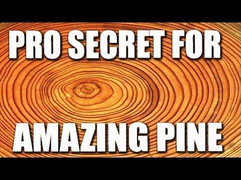 How pros make pine look good