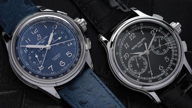 Can you tell the difference- - Breitling Duograph & Patek Phillipe 5370P Hands On Comparison