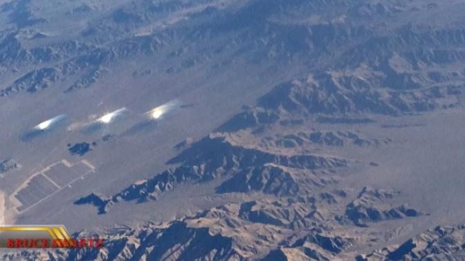 Fireball Near Miss With The Sun & Live Aerial Footage Of Nevada Mysterious Lights