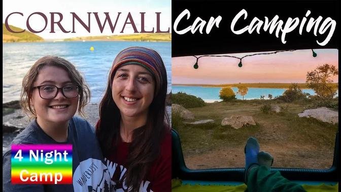 4 Night Car Camping in Cornwall - Car Camper Adventures