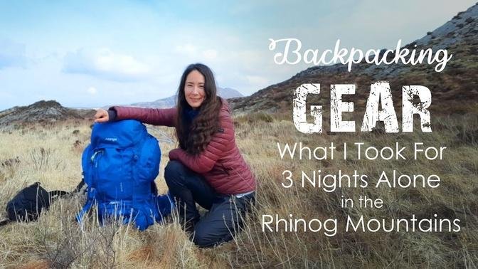 GEAR! What I Took For 3 Nights In The Mountains   11kg Base Weight   Backpacking & Wildcamping