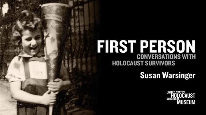2022 First Person with Holocaust Survivor Susan Warsinger
